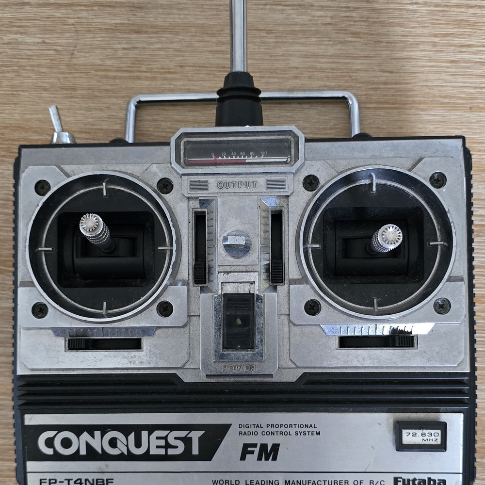 Conquest EP-T4NBF Remote Control - Silver and Black